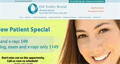 Desktop Screenshot of oldtrolleydental.com